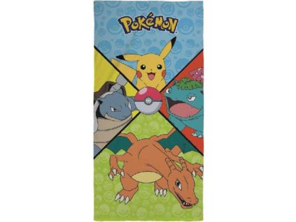 Pokemon Premium Towel Starter Pokemon (70x 140cm)