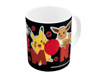 Pokemon Heat Change Mug Pikachu Eevee (325ml)