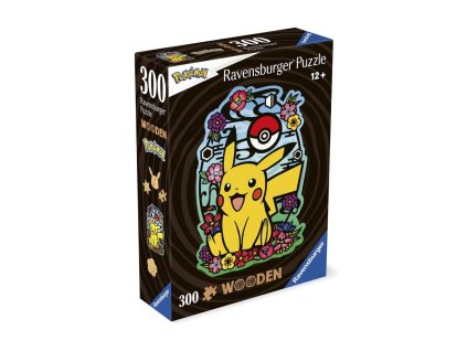 Pokemon WOODEN Jigsaw Puzzle Pikachu (300 pieces)