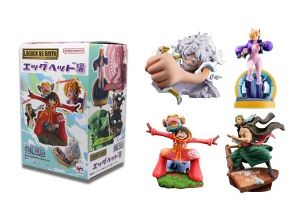 One Piece Re Birth Egghead PVC Mini Statue 9 cm
