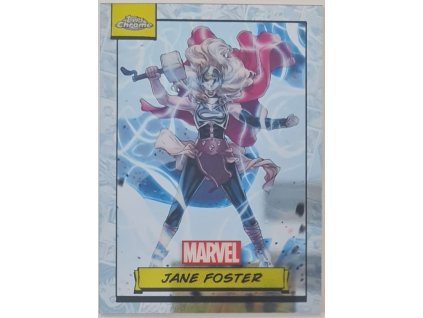 Jane Foster ([Base] #22) Marvel 2024 Topps Chrome F