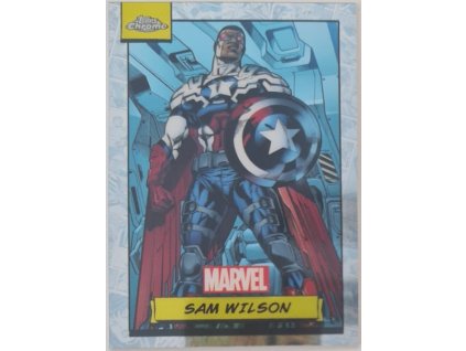 Sam Wilson ([Base] #23) Marvel 2024 Topps Chrome F
