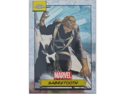 Sabretooth ([Base] #25) Marvel 2024 Topps Chrome F