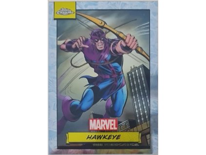 Hawkeye ([Base] #49) Marvel 2024 Topps Chrome F