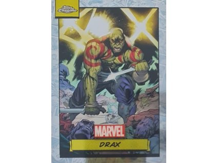 Drax ([Base] #91) Marvel 2024 Topps Chrome F
