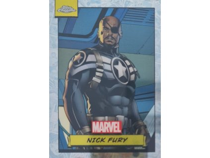 Nick Fury ([Base] #98) Marvel 2024 Topps Chrome F