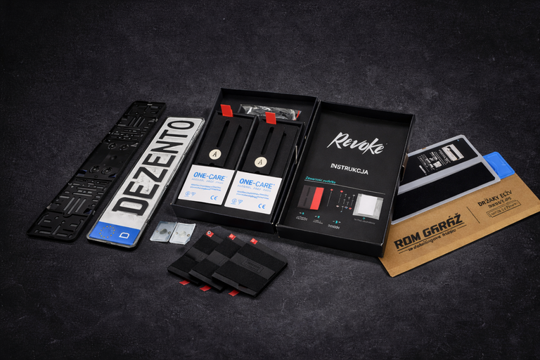 Styl, čistota a detail. Držáky SPZ, které dávají smysl