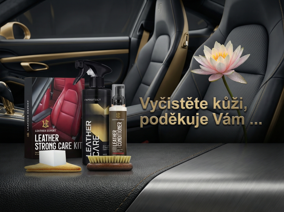 🧴 Jak čistit kůži v autě: Kompletní průvodce péčí o kožený interiér