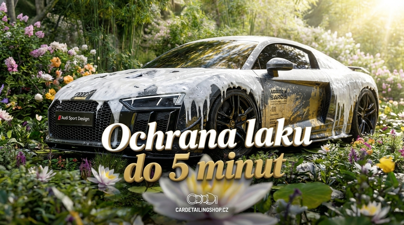 Ochrana laku vozu: aplikace do 5 minut, která změní váš pohled na ochranu laku 🚗✨