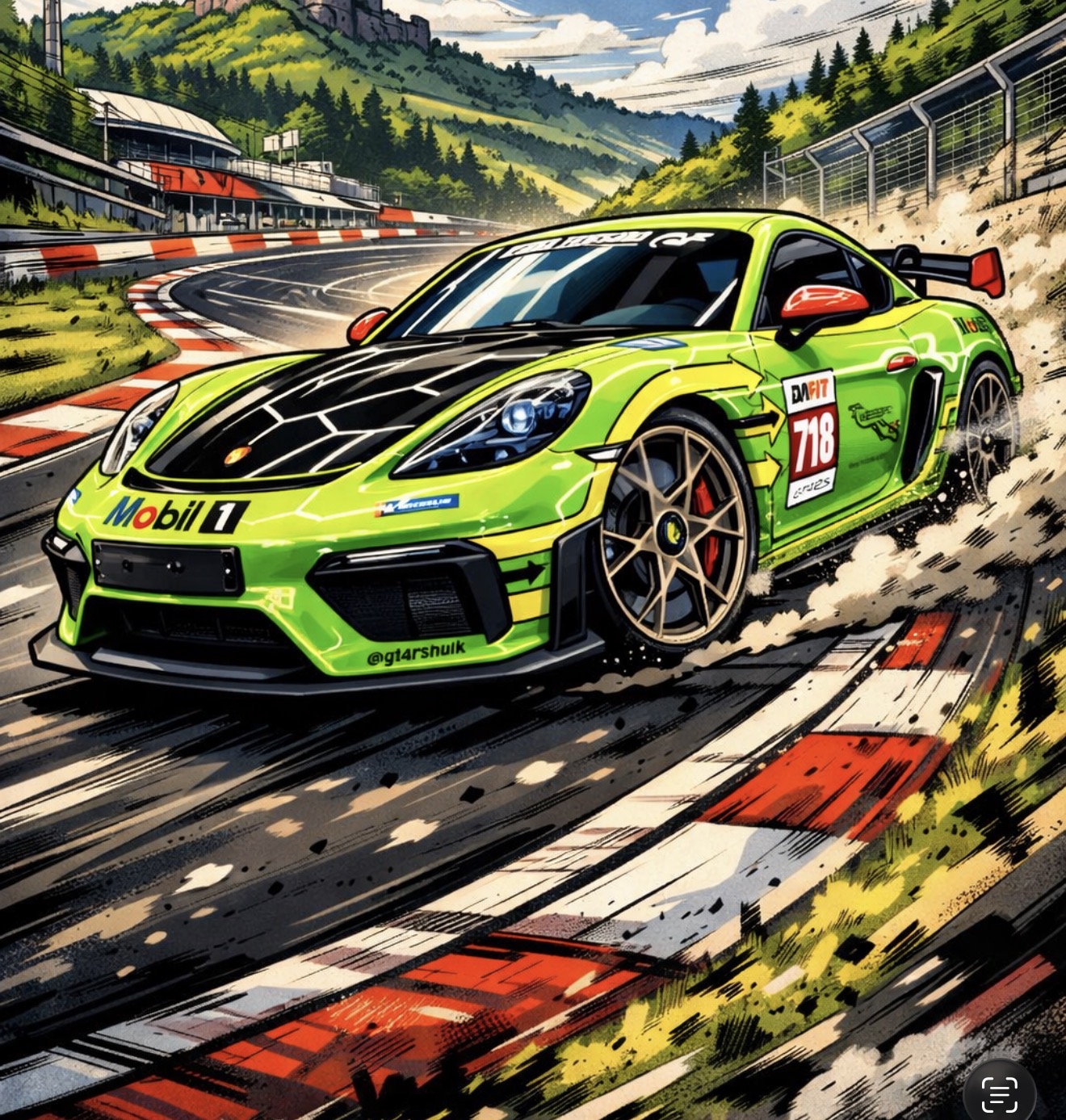 Porsche GT4 RS – Když chceš víc než jen zelenou barvu