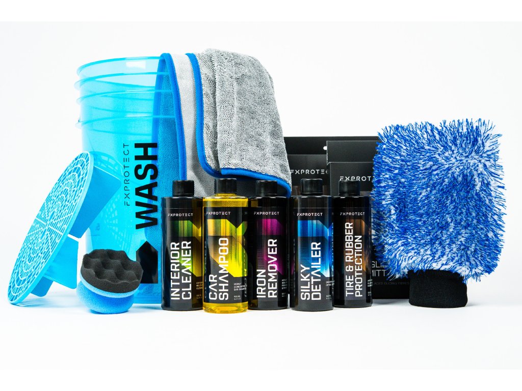 Sada 9ti produktů na mytí exteriéru FX Protect