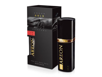 Car Perfume 50ml metal Gold