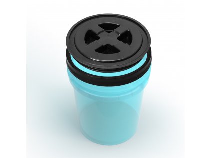 Černé víko Carbon Collective-Gamma Seal Bucket Lids