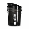 fx protect wash bucket rinse black 20l car detailing bucket 5