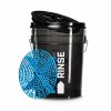 fx protect wash bucket rinse black 20l car detailing bucket 7