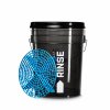 fx protect wash bucket rinse black 20l car detailing bucket 8