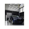 84 led stropni osvetleni 6500k 14 hexagon 2410x4150