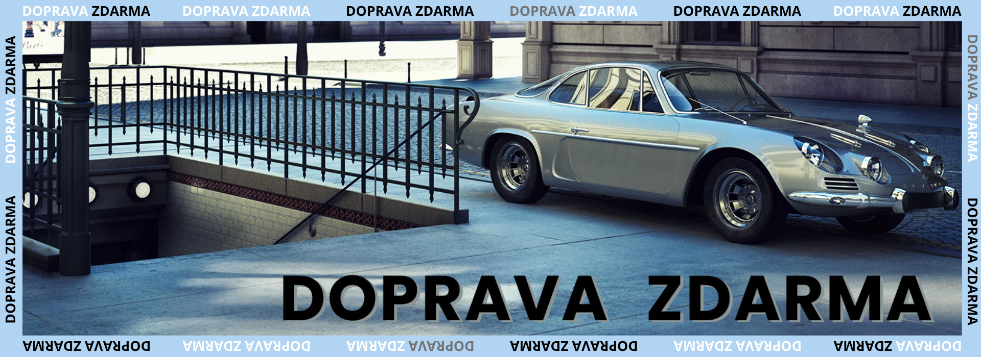 Doprava zdarma na všechny objednávky