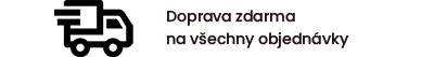 Doprava zdarma na všechny objednávky