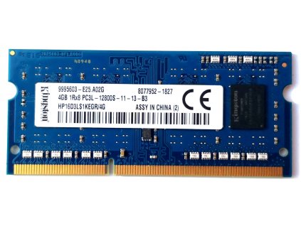 3476 1 kingston 4gb ddr3l sodimm 1600mhz hp16d3ls1kegr 4g