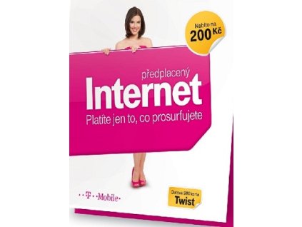 t mobile twist online internet sim s kreditem 200 kc i141664
