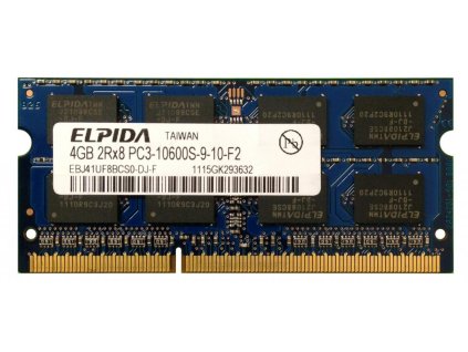 7242 1 elpida 4gb ddr3 sodimm 1333mhz cl9 ebj41uf8bcs0 dj f
