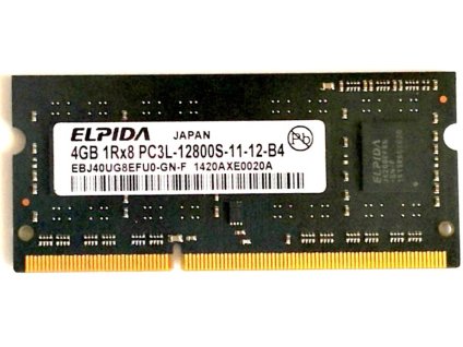 2978 elpida 4gb ddr3l sodimm 1600mhz cl11 ebj40ug8efu0 gn f