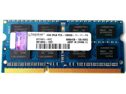 3452 1 kingston 4gb ddr3 sodimm 1600mhz kfyhv1 hyc 139 a00g