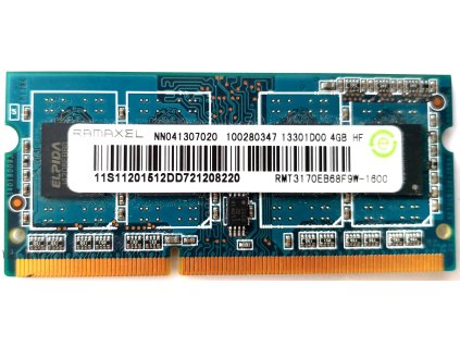 4049 1 ramaxel 4gb ddr3 sodimm 1600mhz cl11 rmt3170eb68f9w