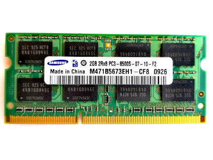 4103 1 samsung 2gb ddr3 sodimm 1066mhz cl7 m471b5673eh1 cf8
