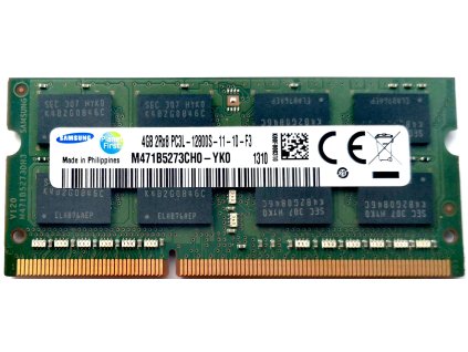 4169 1 samsung 4gb ddr3l sodimm 1600mhz cl11 m471b5273ch0 yk0