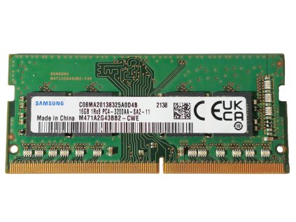 15696 1 samsung ddr4 3200mhz 16gb sodimm cl22 m471a2g43bb2 cwe