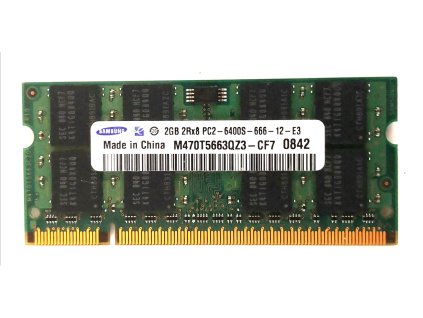 2146 samsung sodimm ddr2 2gb 800mhz cl6 m470t5663qz3 cf7