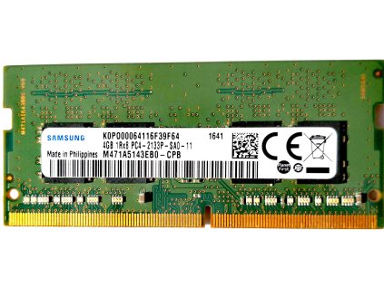 4268 1 samsung sodimm ddr4 4gb 2133mhz cl15 m471a5143eb0 cpb