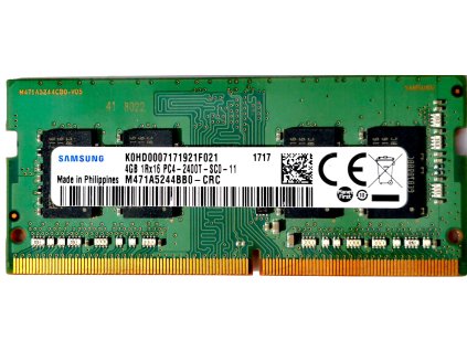 4277 1 samsung sodimm ddr4 4gb 2400mhz cl17 m471a5244bb0 crc