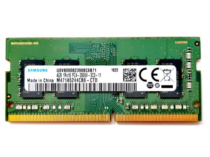 4283 1 samsung sodimm ddr4 4gb 2666mhz cl19 m471a5244cb0 ctd
