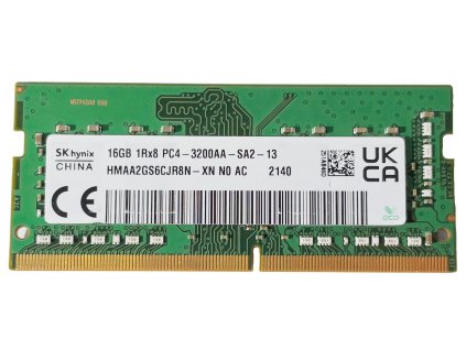 15699 1 sk hynix ddr4 3200mhz 16gb sodimm cl22 hmaa2gs6cjr8n xn n0 sa2 13