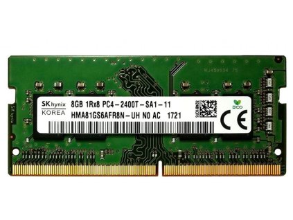 333 sk hynix sodimm ddr4 8gb 2400mhz cl17 hma81gs6afr8n uh