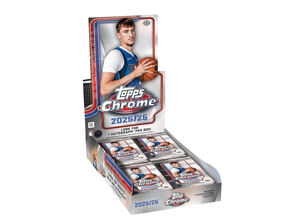 2%25 26 topps chrome hobby box