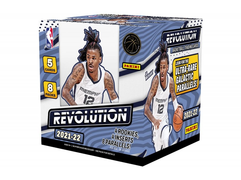 2021 22 panini revolution basketball hobby box
