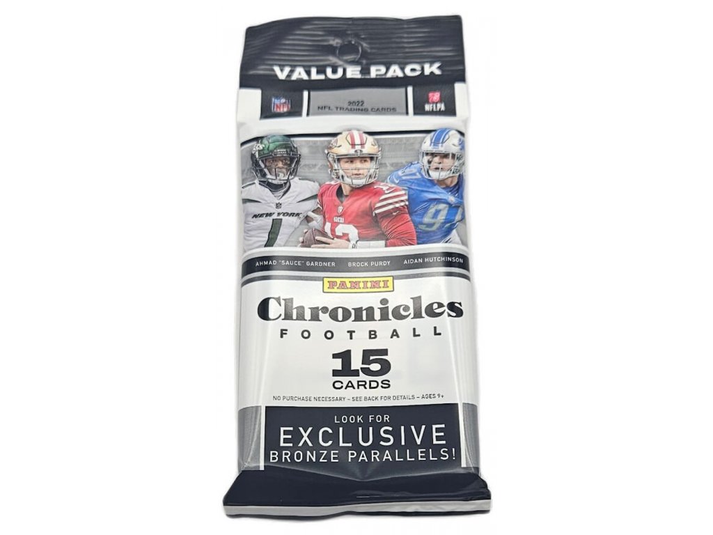 2022 Panini Chronicles Football Value Pack 1 33637