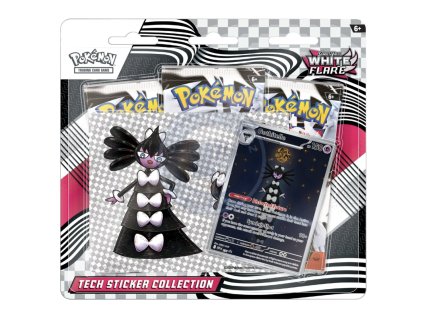 White Flare tech sticker