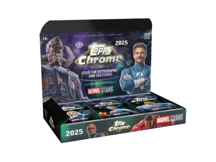 2025 Topps Chrome Marvel Studios Hobby Box