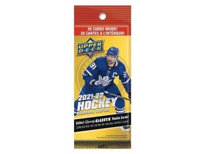 2021 22 Upper Deck extended series fat pack