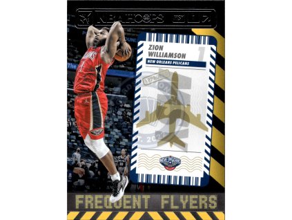 2021-22 NBA Hoops Zion Williamson New Orleans Pelicans Frequent Flyers