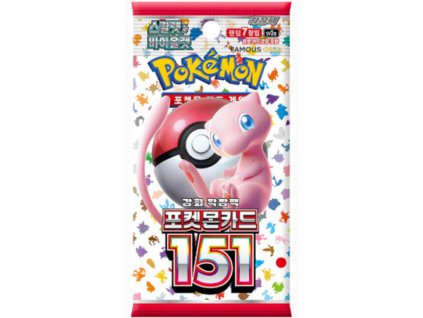 pokemon company 151 booster korea