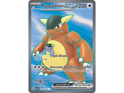 Kangaskhan ex 190 165 Pokémon Karta 151