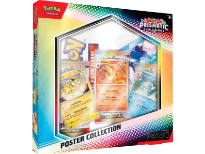 Scarlet & Violet - Prismatic Evolutions Poster Collection eevee pokemon