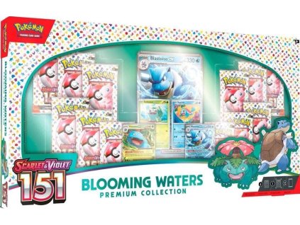 Blooming Waters Premium Collection pokemon tcg 151 scarlet and violet