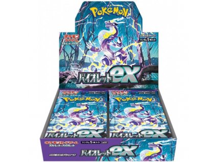 violet ex booster box pokemon card